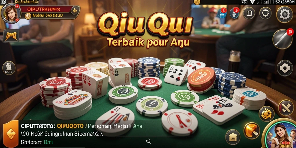 Tampilan gameplay QiuQiu yang seru dan menarik di CIPUTRATOTO.