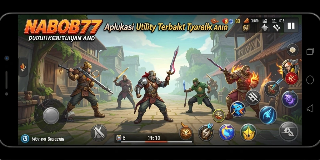 Tampilan antarmuka pengguna NABOB77 yang menarik dan mudah digunakan.