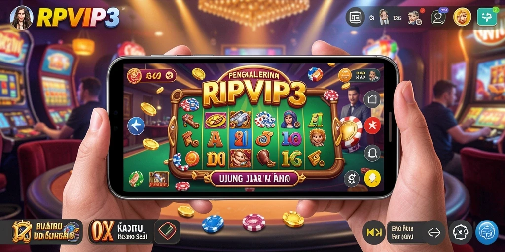 Tampilan gameplay menarik dari RPVIP3, menghadirkan pengalaman kasino yang mendebarkan.