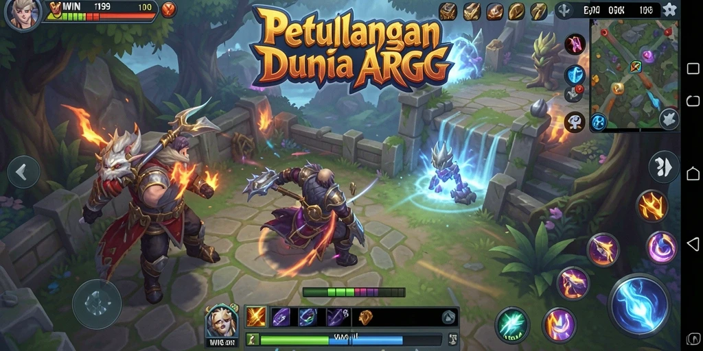 Tampilan gameplay WIN199 yang penuh aksi dan petualangan.